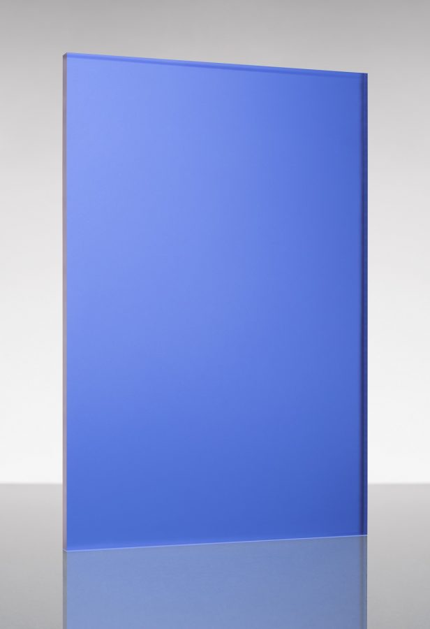 specchio colorato opaco argentato satinato blu
