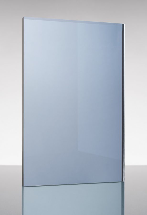 specchio colorato argentato dark blue